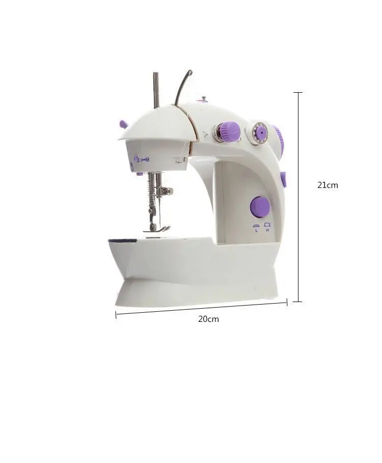 202 Micro Multifunctional Household Mini Portable Sewing Machine SKU: CJJJYSFZ00004-AU plug