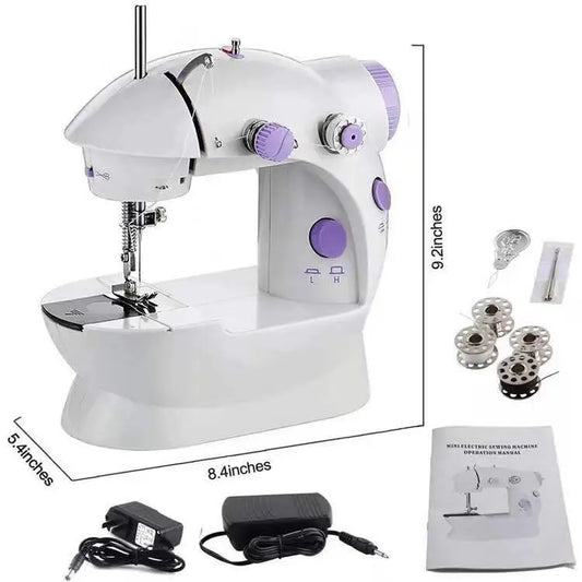 202 Micro Multifunctional Household Mini Portable Sewing Machine SKU: CJJJYSFZ00004-AU plug