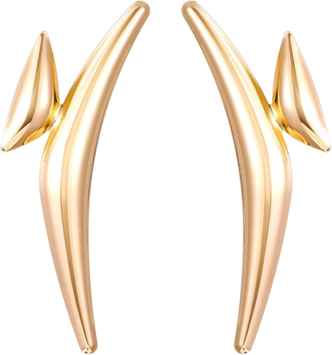 Gold and Silver Earrings for Women Trendy Dangle and Stud Jewelry