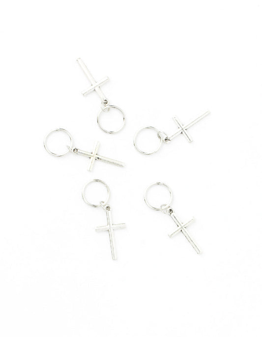 Hajékszer hajkarika medállal KERESZT AFROline (5db)-0